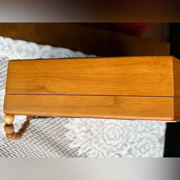 Marilyn Monroe 🆕/Vintage from 2002 Wooden Bag by Cielo Creations, tags attached - Picture 5 of 15